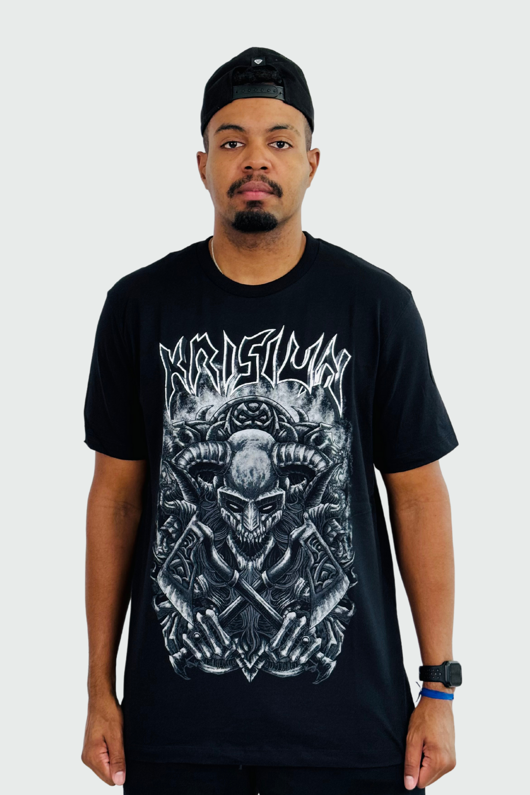 Camiseta Manga Curta Krisiun Undead Gladiator