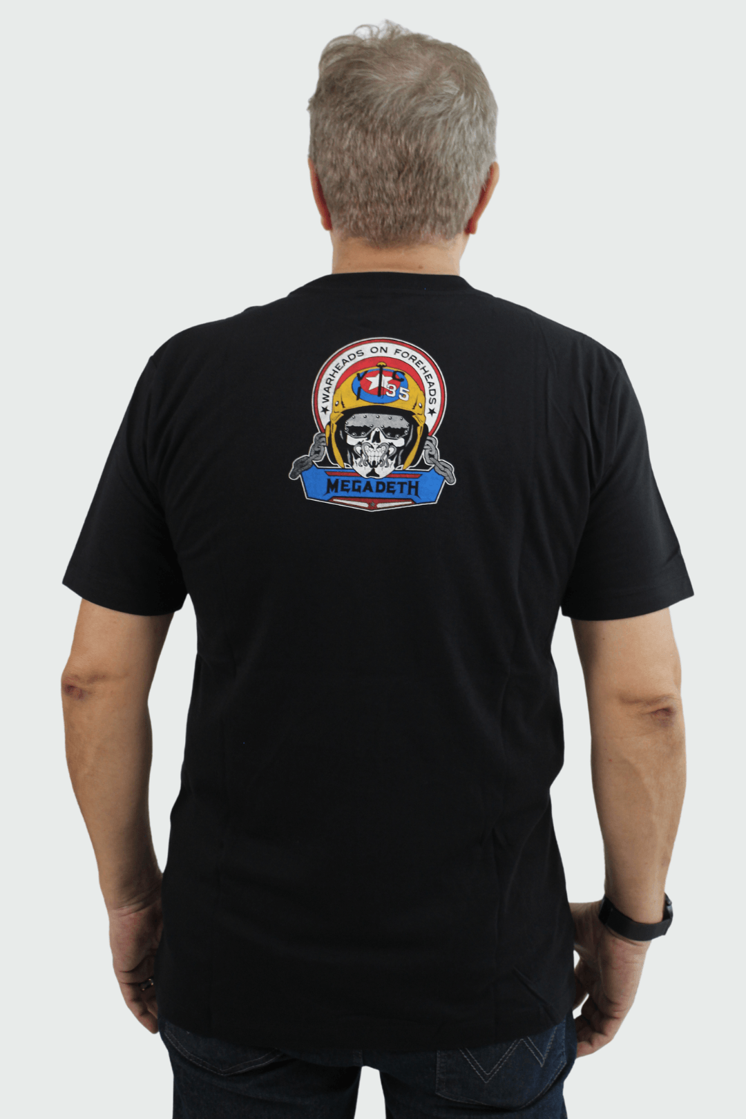 Camiseta Manga Curta Megadeth Warheads On Foreheads – Consulado do