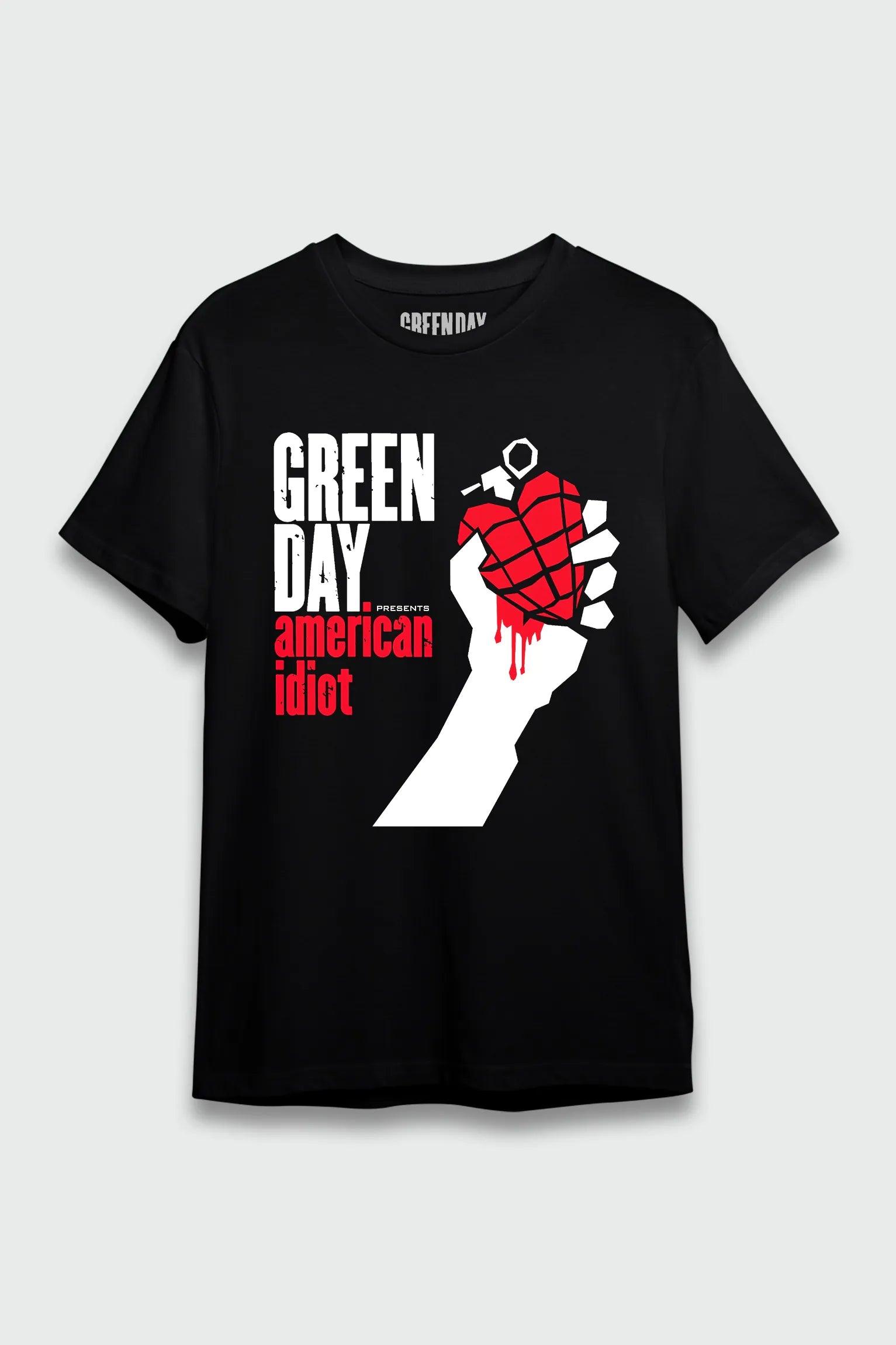 Camiseta Manga Curta Green Day American Idiot – Consulado do Rock