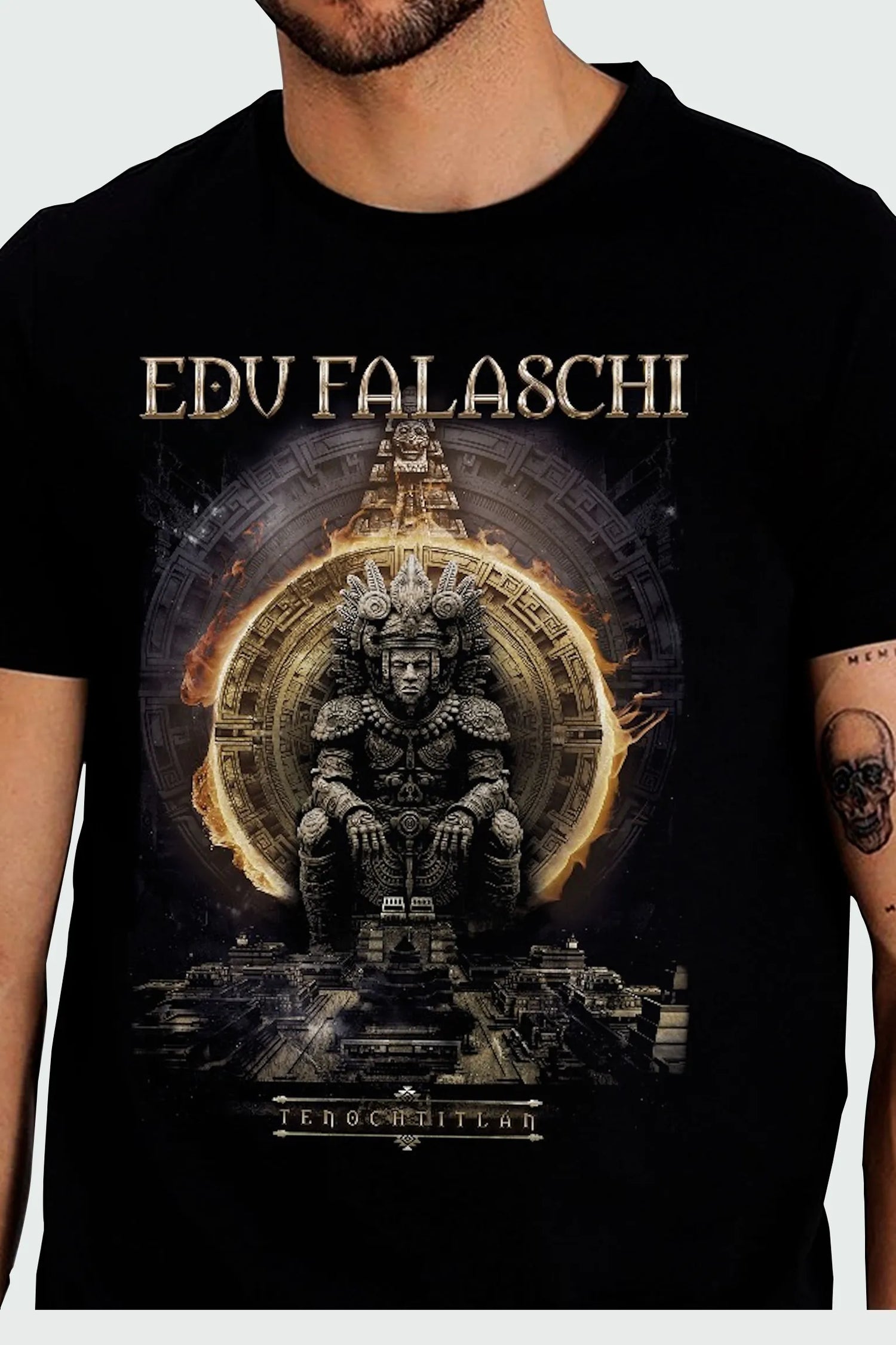 Camiseta Manga Curta Edu Falaschi Tenochtitlán