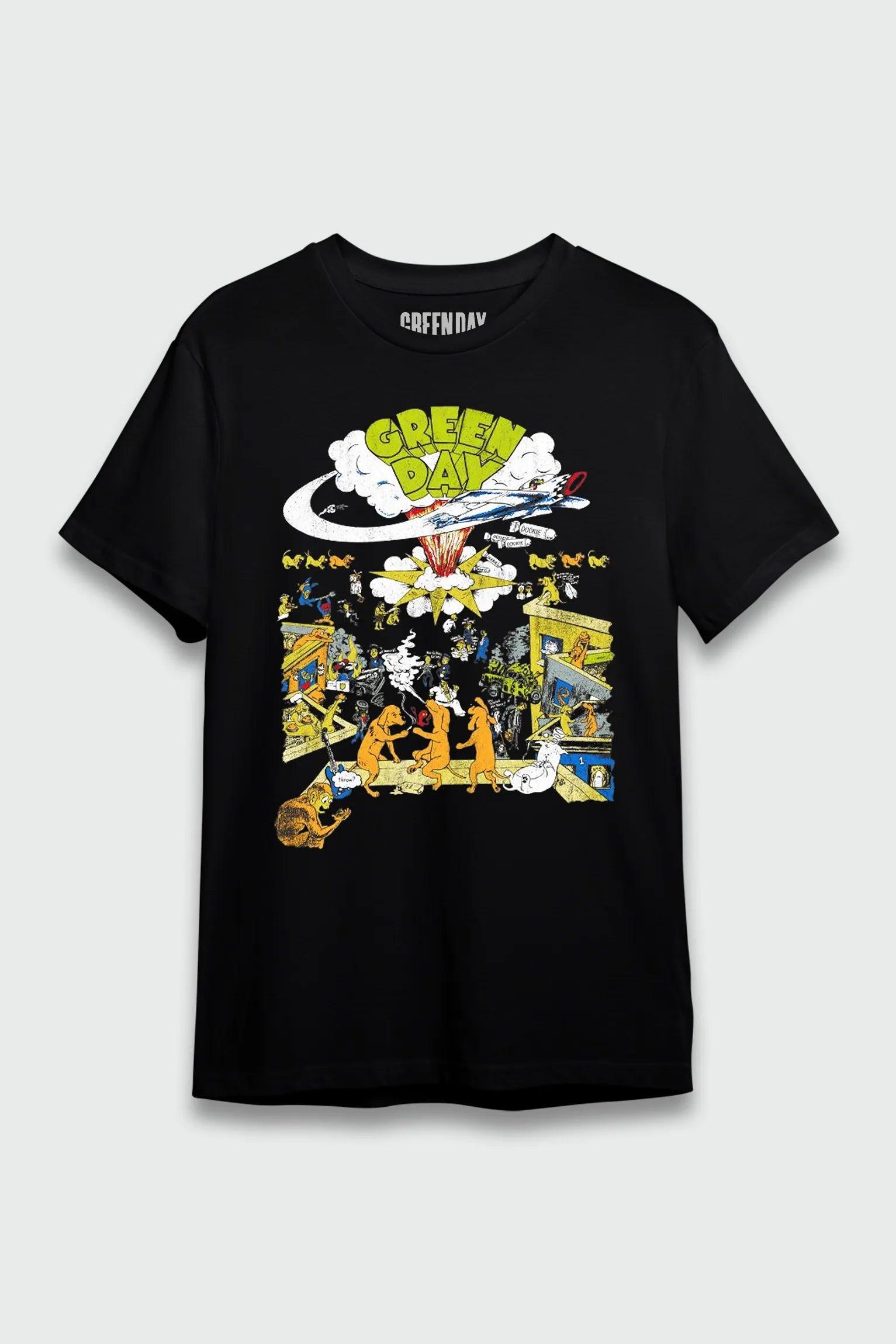 Camiseta Manga Curta Green Day Dookie – Consulado do Rock