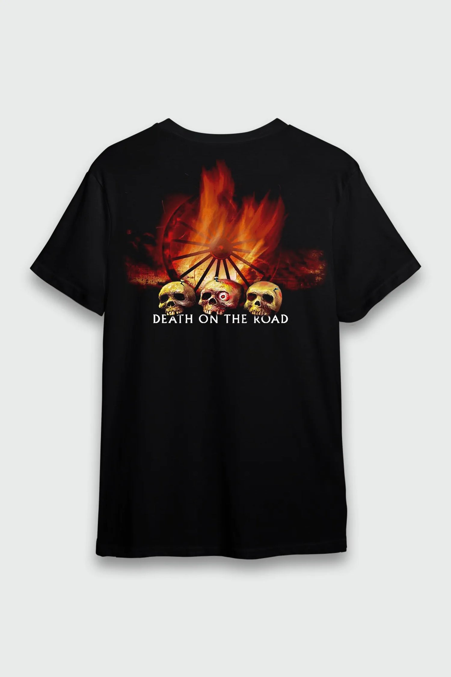 Camiseta Manga Curta Iron Maiden Death On The Road