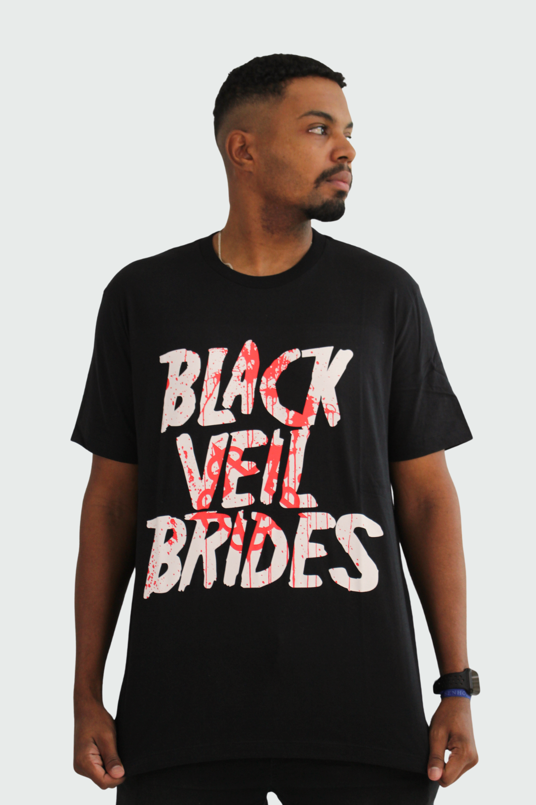 Camiseta Manga Curta Black Veil Brides Saint Of The Blood