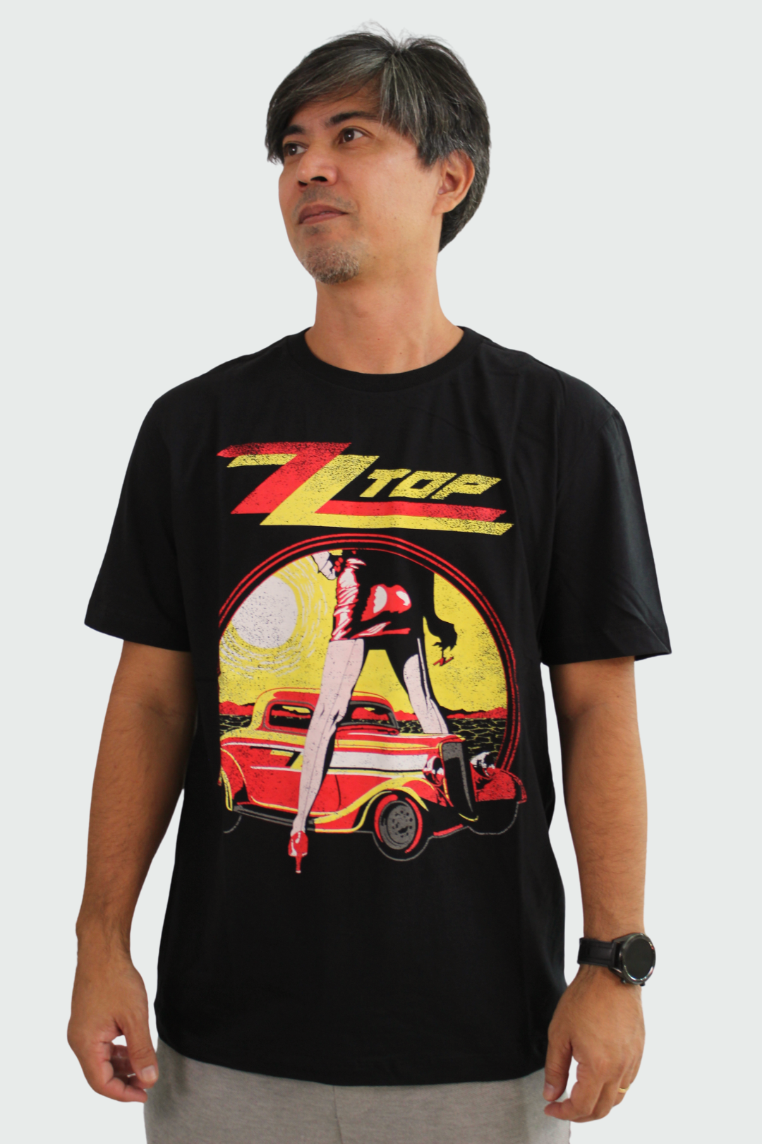 Camiseta Manga Curta ZZ Top Gimme All Your Love