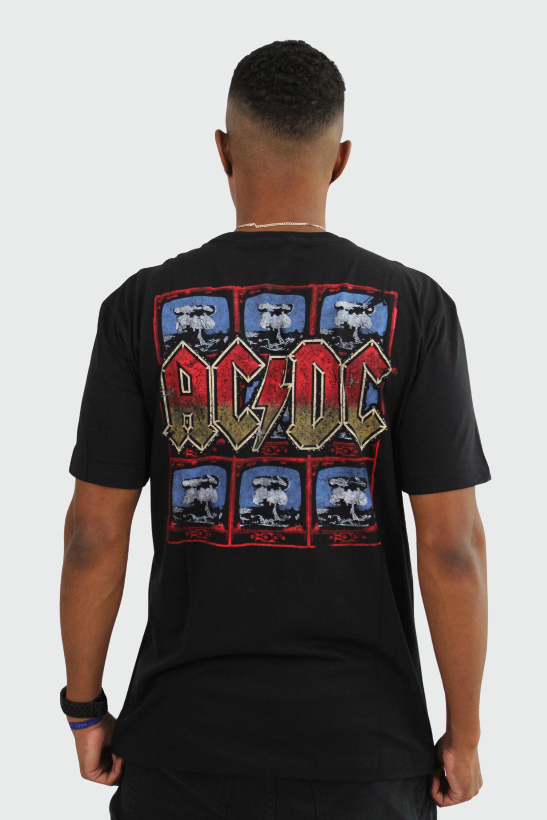 Camiseta Manga Curta AC/DC Blow Up Your Video