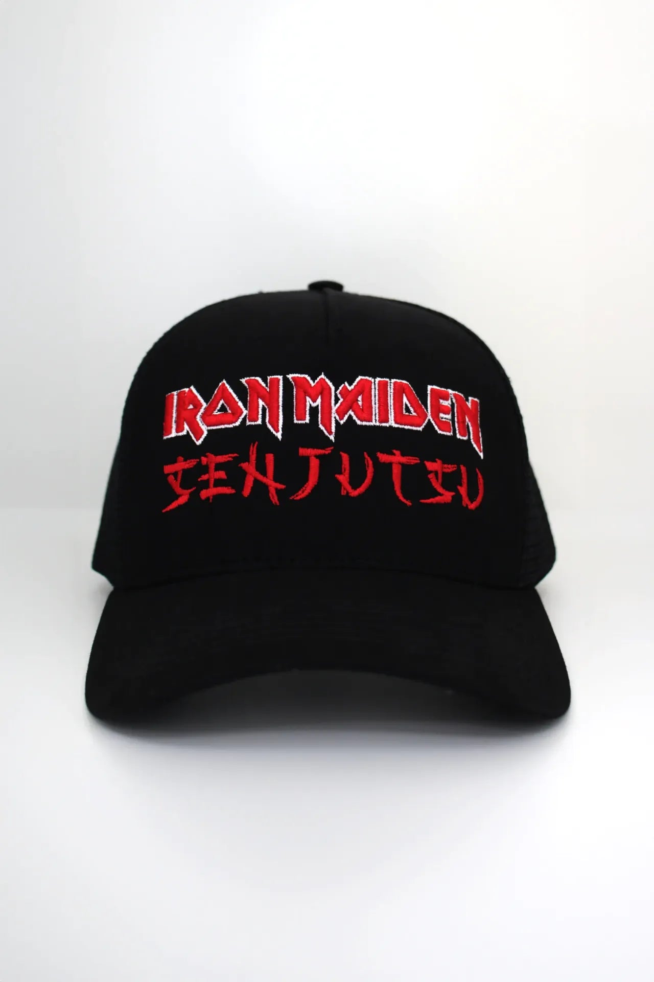 Boné Trucker Bordado Iron Maiden Senjutsu