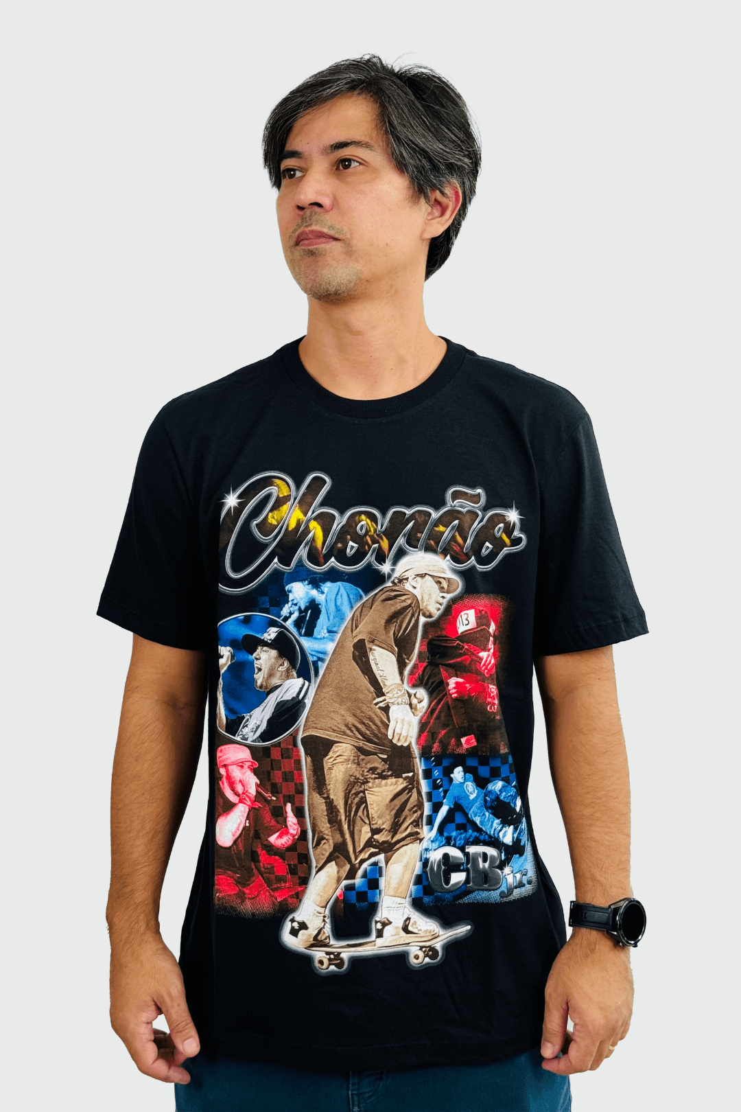 Tシャツ(半袖/袖なし) CHARLIE BROWN T-SHIRT STAMMBAUM Camiseta Charlie Brown Jr. Chorão Skateboard Na Veia | Consulado