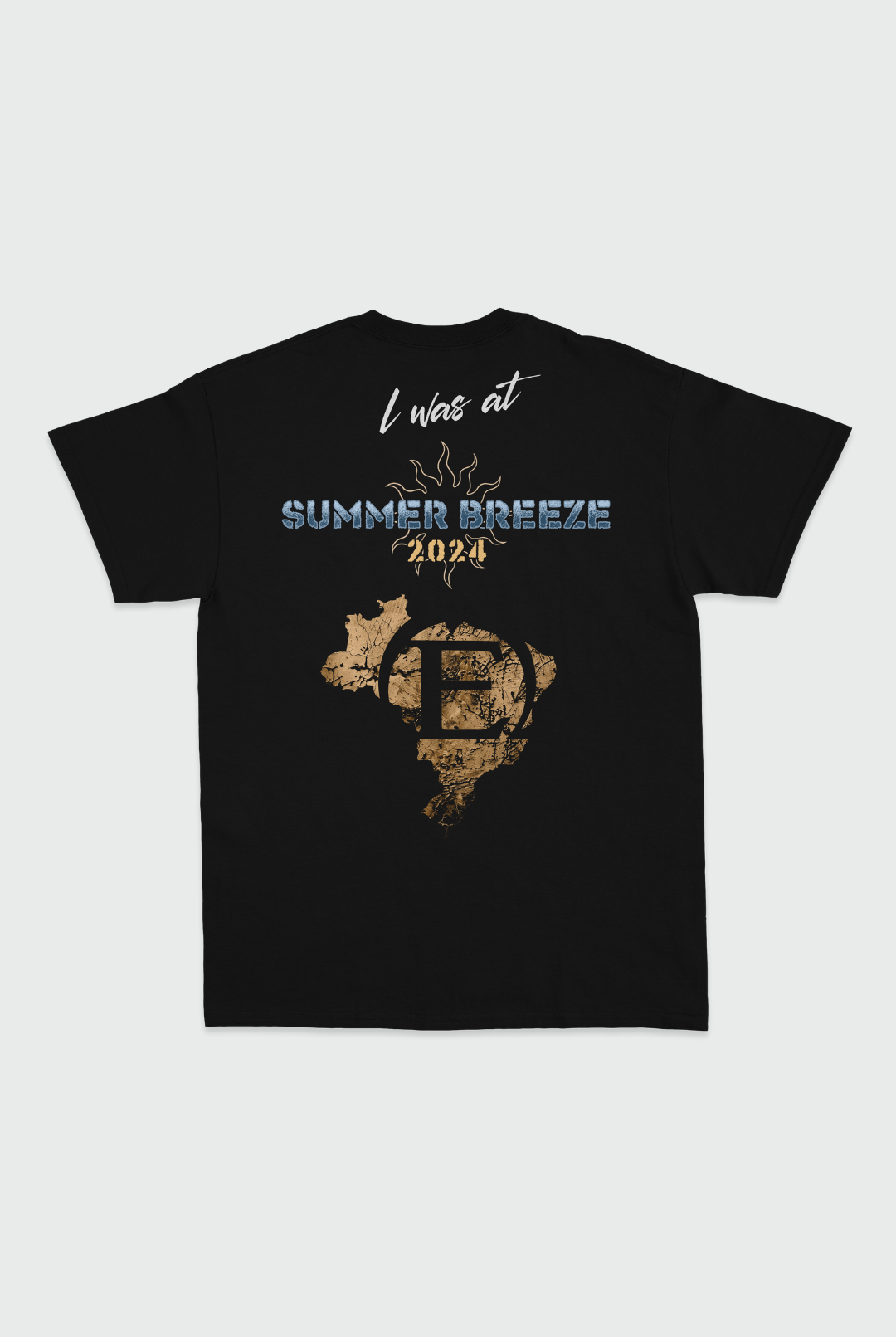 Camiseta Manga Curta Summer Breeze Épica Abyss Of Time