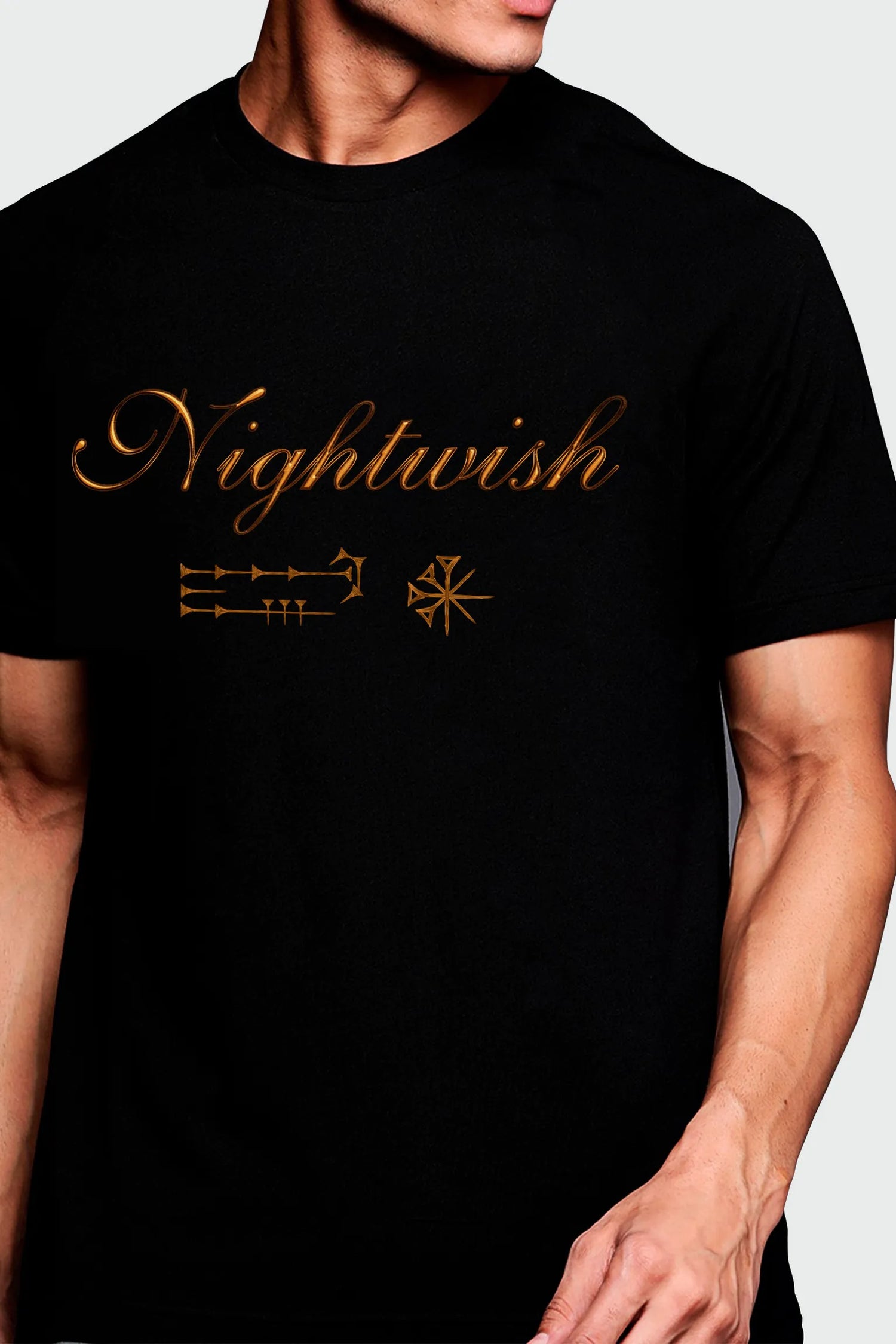 Camiseta Manga Curta Nightwish Hvman :II: Natvre Symbols LA Tour 2022