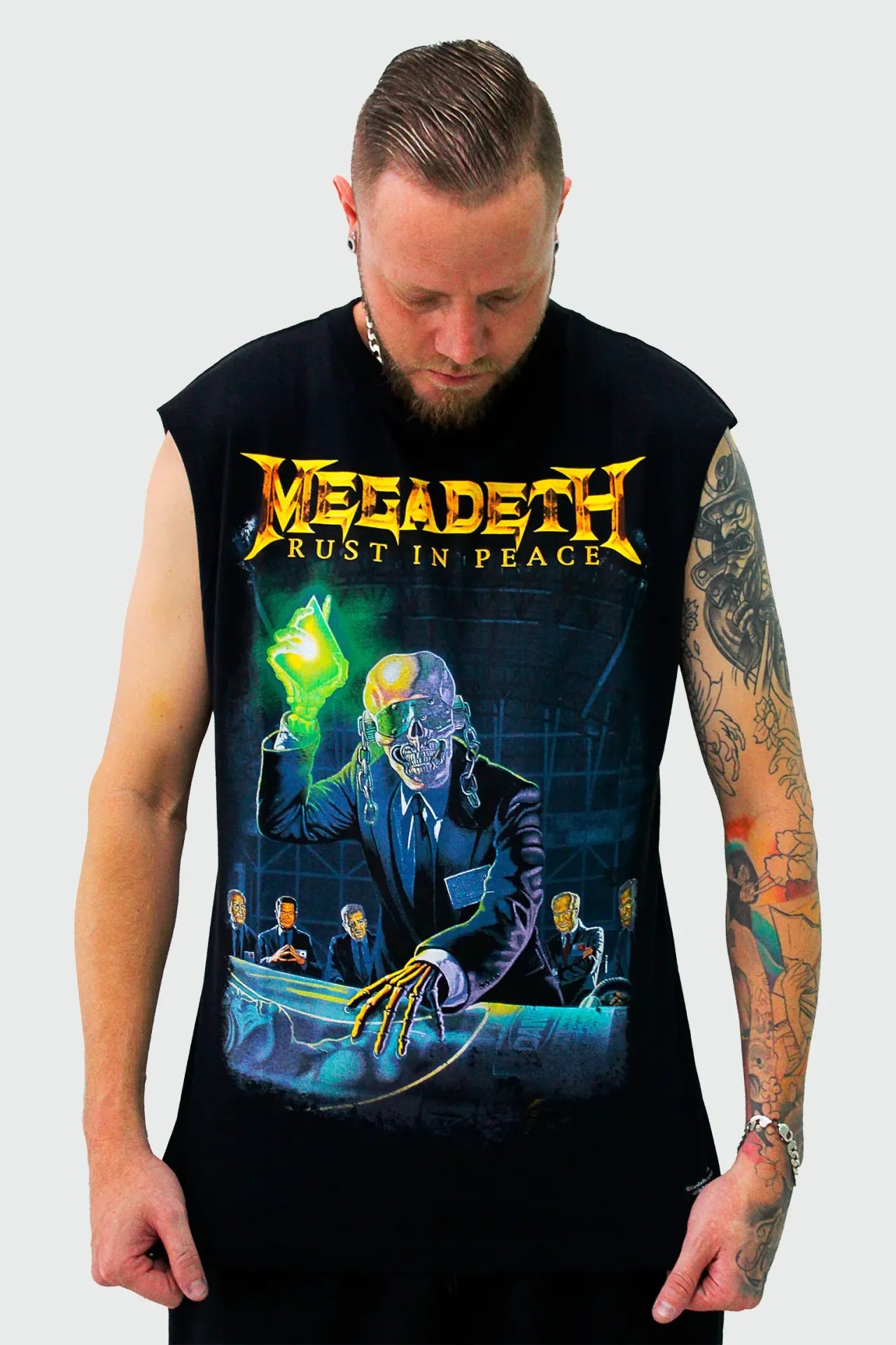 Camiseta Regata Slim Megadeth Rust In Peace