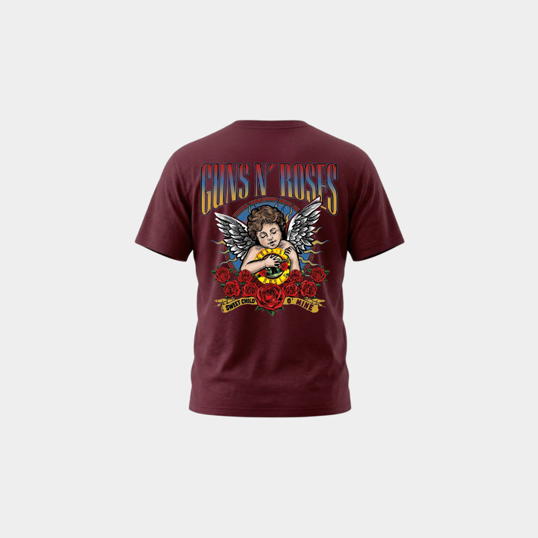 Camiseta Guns N' Roses Sweet Child O' Mine Angel