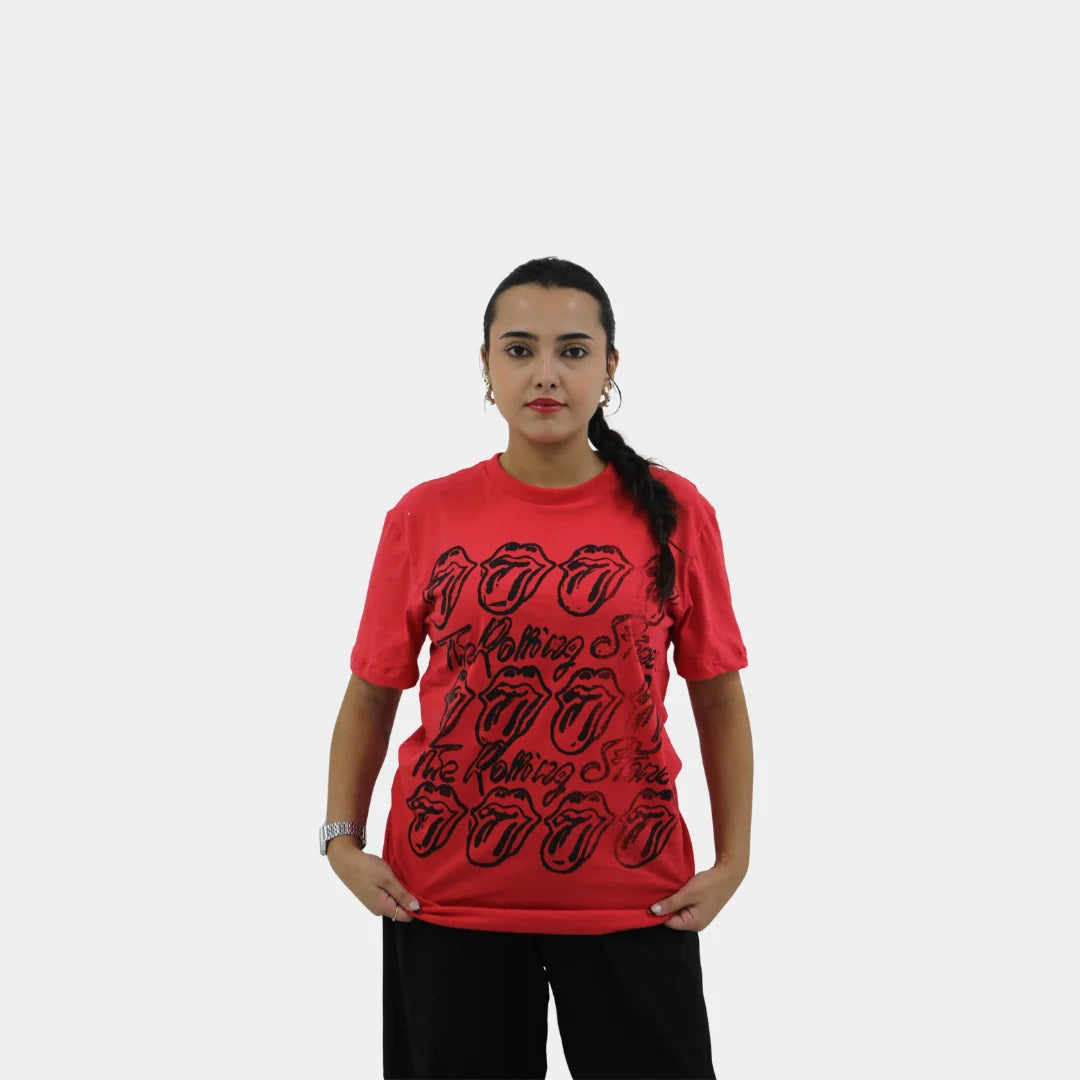 Camiseta The Rolling Stones Tongue Grid | Consulado do Rock