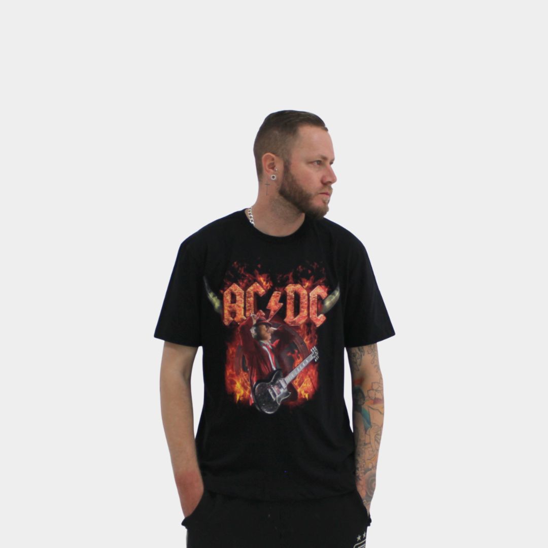 Camiseta Oficial AC/DC Seville | Consulado do Rock