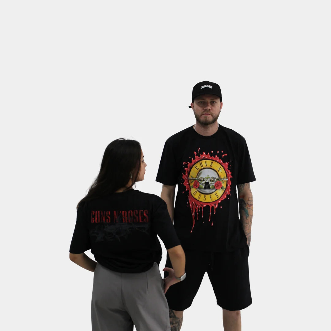 Camiseta Guns N' Roses Bleeding Roses