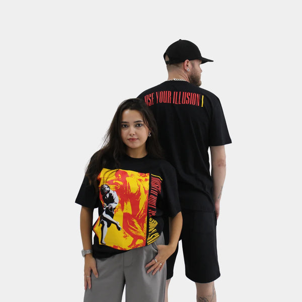GUNS N' ROSES USE YOUR ILLUSION  Tシャツ L Camiseta Guns N' Roses Use Your Illusion I | Consulado do Rock