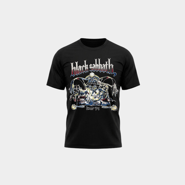 Camiseta Black Sabbath US Tour 74 Oficial | Consulado do Rock