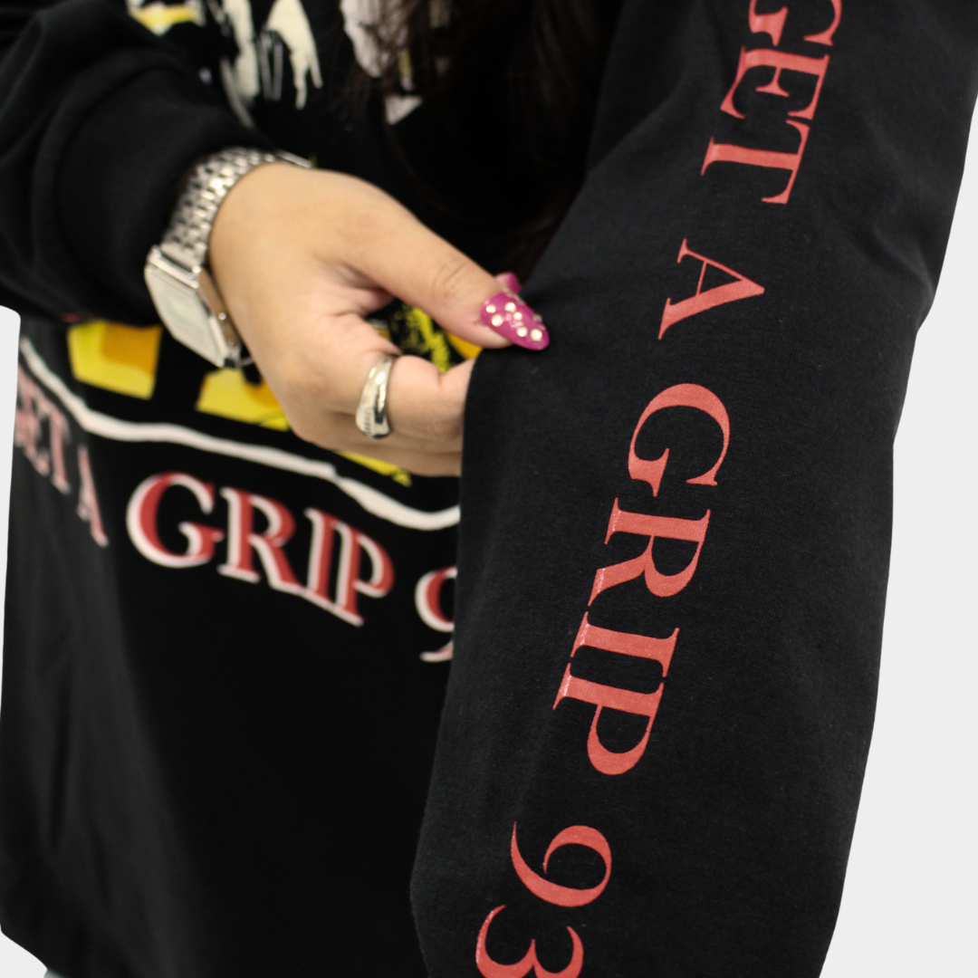 Camiseta Manga Longa Aerosmith Get a Grip Preta