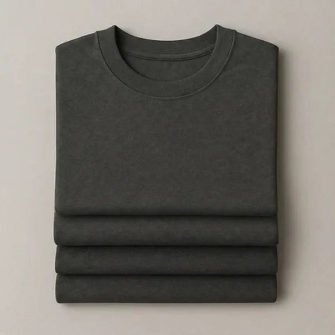 Kit 4 Camisetas Básicas 100% Algodão