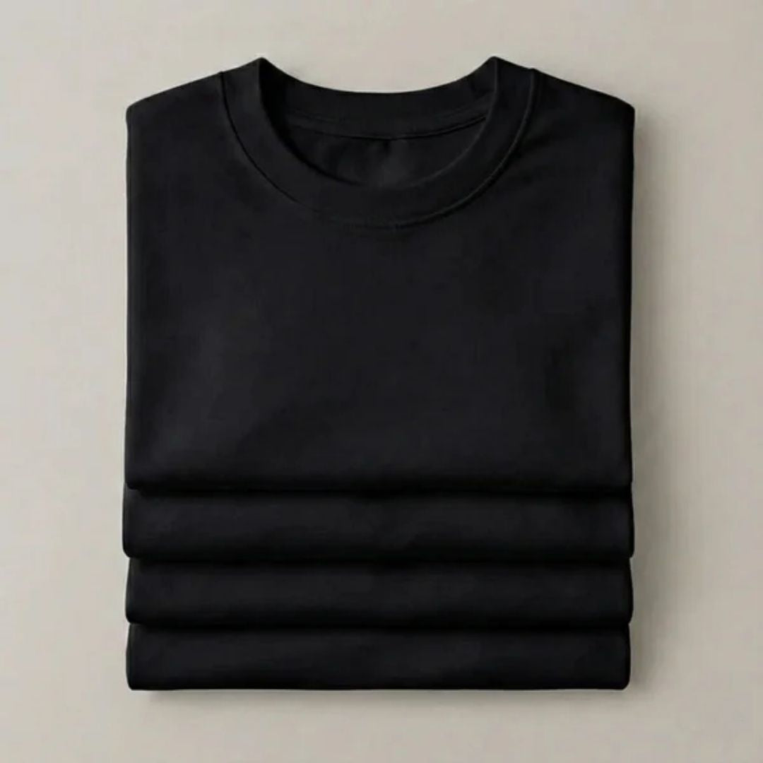 Kit 4 Camisetas Básicas 100% Algodão