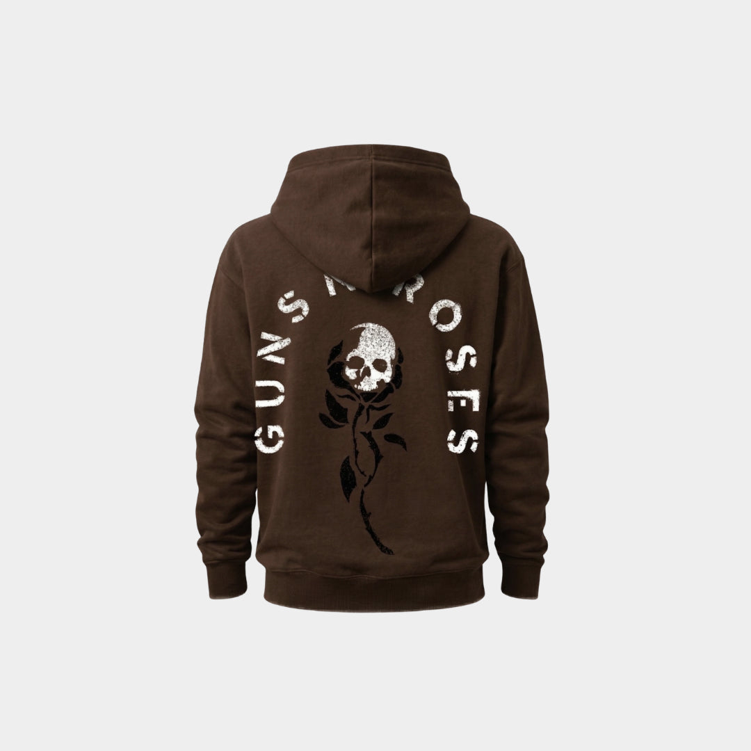 Moletom Guns N' Roses GNR Skull Rose