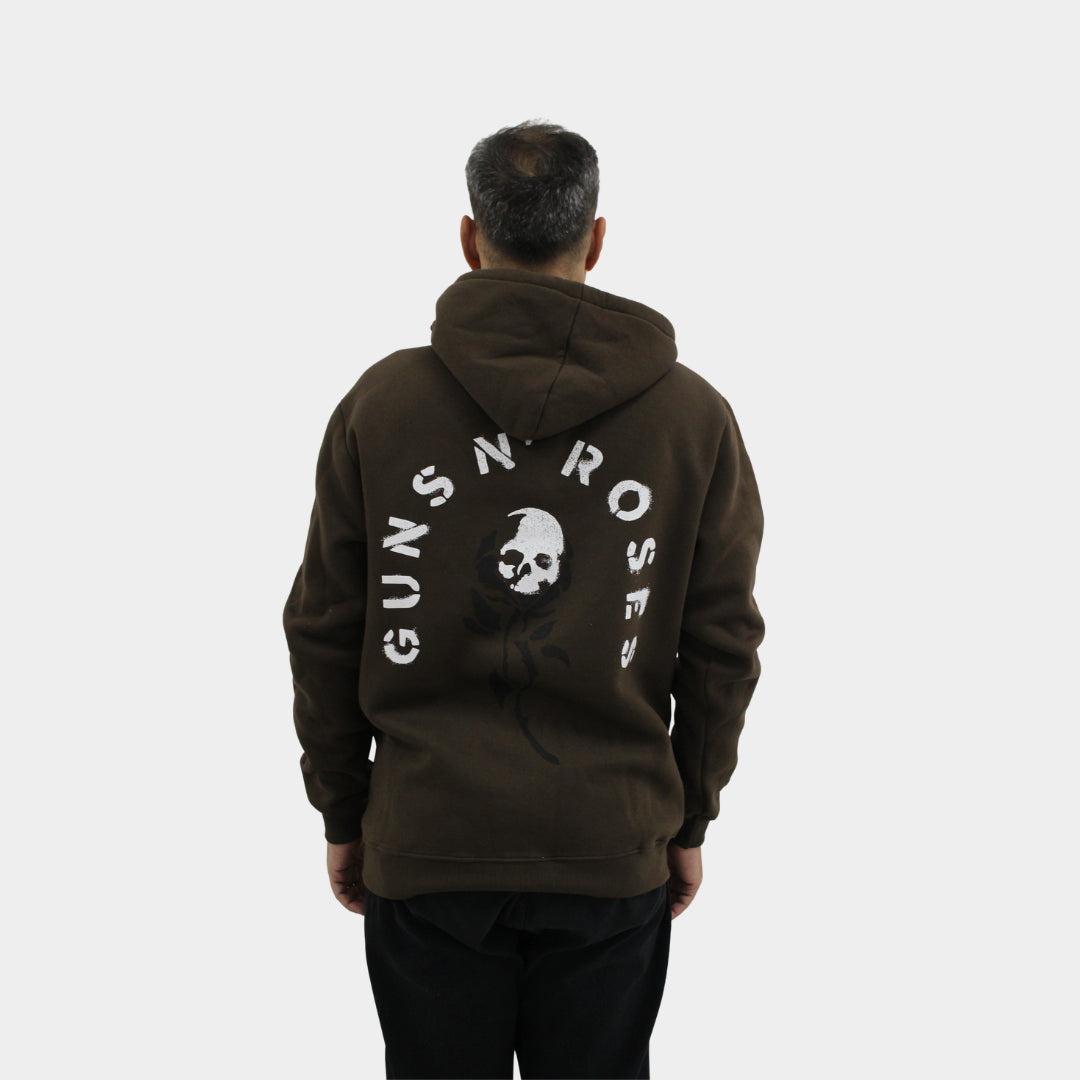 Moletom Guns N' Roses GNR Skull Rose | Consulado do Rock